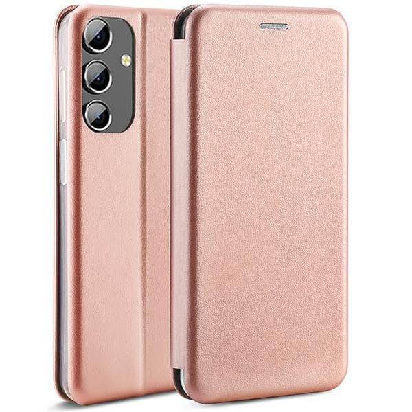 

Beline Etui Book Magnetic Samsung A14 5G A146 różowo-złoty/rose gold