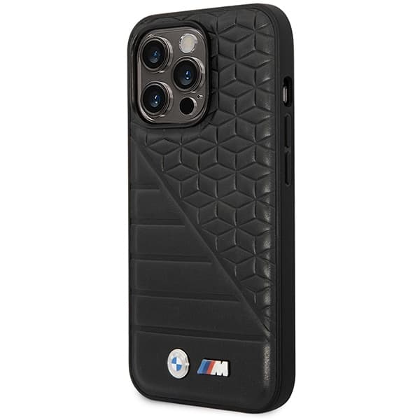 

Etui BMW BMHCP14L22PMGK iPhone 14 Pro 6,1" czarny/black Bi Pattern