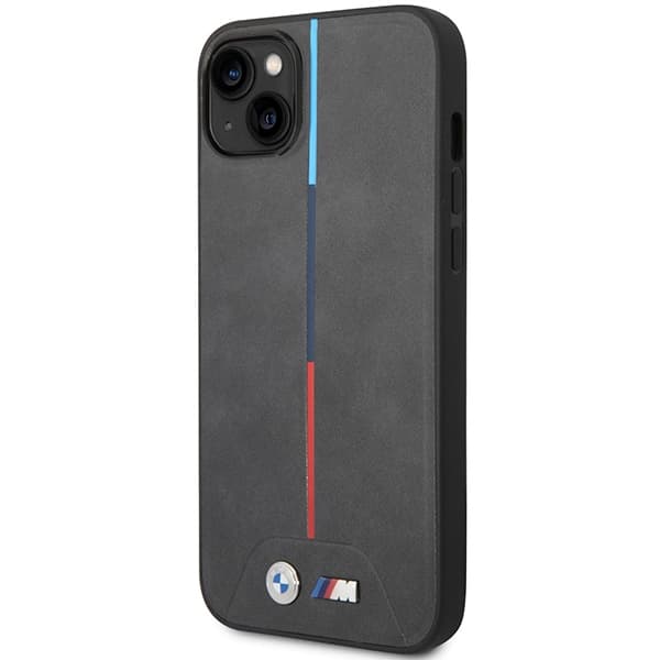 

Etui BMW BMHCP14S22PVTA iPhone 14 6,1" szary/grey Quilted Tricolor