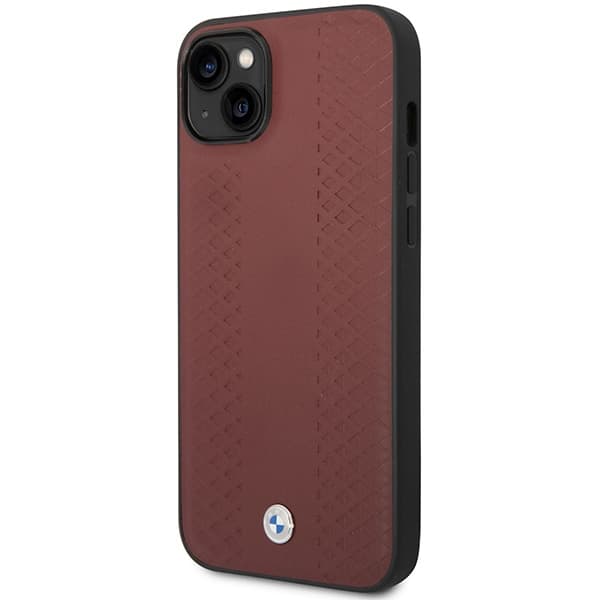 

Etui BMW BMHCP14S22RFGR iPhone 14 6,1" burgundowy/burgundy Leather Diamond Pattern