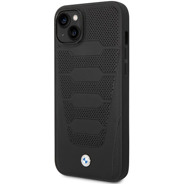 

Etui BMW BMHCP14S22RPSK iPhone 14 6,1" czarny/black Leather Seats Pattern