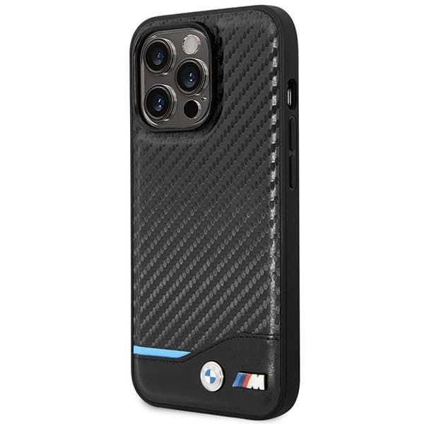 

Etui BMW BMHMP14X22NBCK iPhone 14 Pro Max 6,7" czarny/black Carbon MagSafe