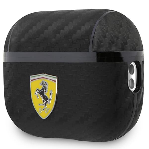 

Ferrari FESAP2CABK AirPods Pro 2 cover czarny/black On Track PU Carbon