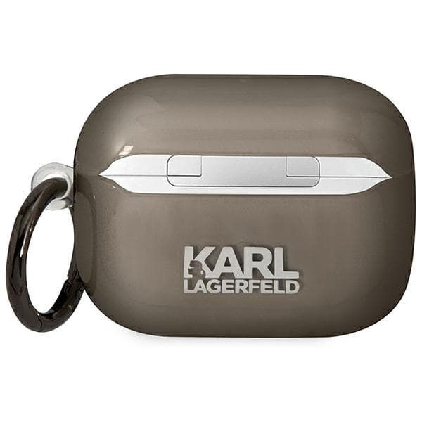 

Karl Lagerfeld KLAPHNIKTCK AirPods Pro cover czarny/black Karl`s Head