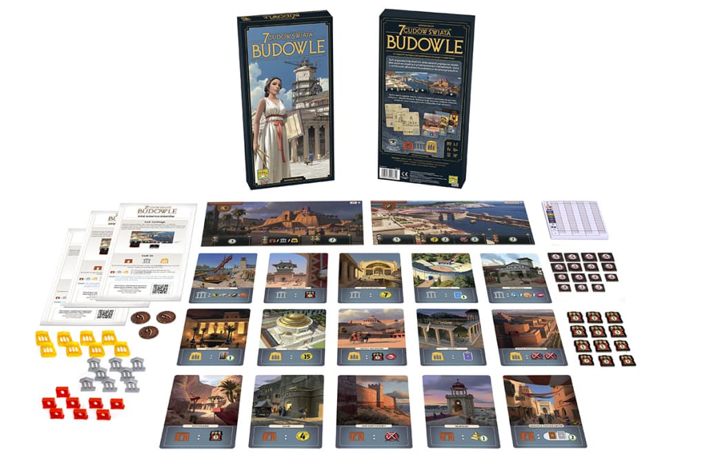 

GRA 7 CUDÓW (nowa edycja): BUDOWLE, Nowa edycja): budowl