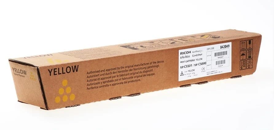 

Ricoh Toner 842049 / 841457 MPC 5501 Yellow