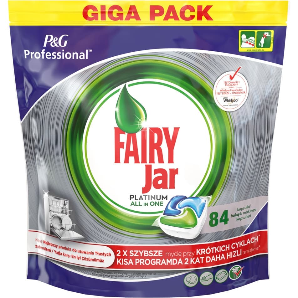 

Kapsułki do zmywarki FAIRY Platinum 90szt
