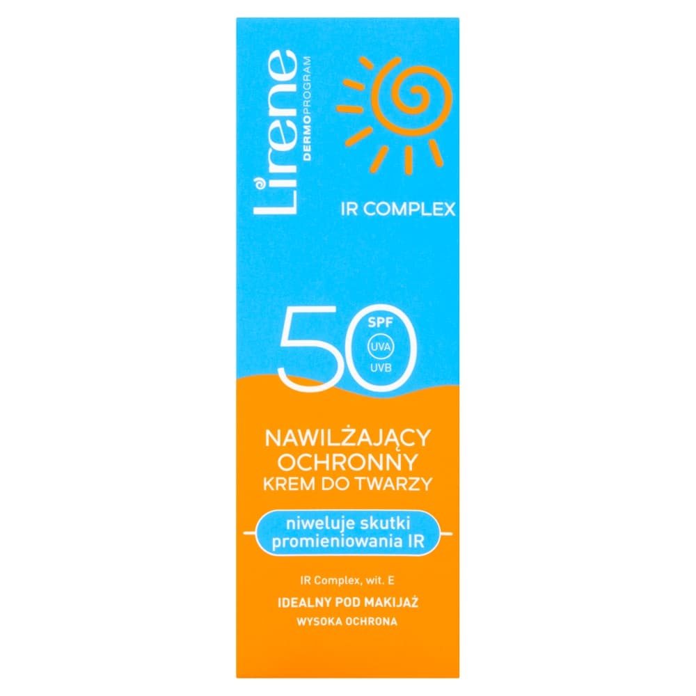 

Lirene Sun nawilżający ochronny krem do twarzy SPF50 40ml