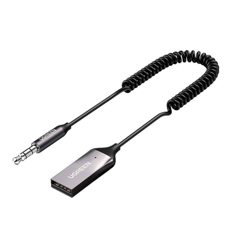 

UGREEN CM309 Adapter audio Bluetooth 5.0 USB, AUX (czarny)