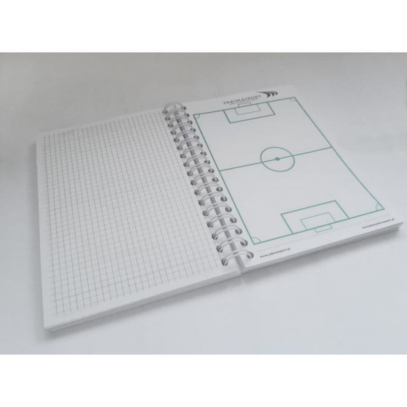 

Notes trenera A6 zeszyt trenera, blok trenera Yakima (kolor Biały)