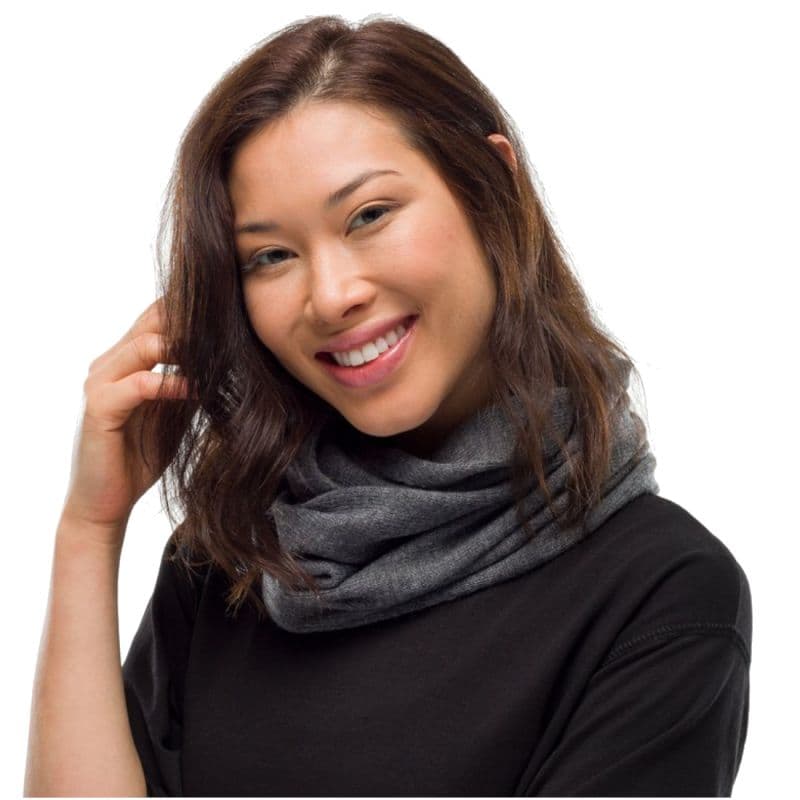 

Komin Buff Yulia Knitted Infinity Scarf (kolor Szary/Srebrny, rozmiar, Kolor szary/srebrny/rozmiar one size