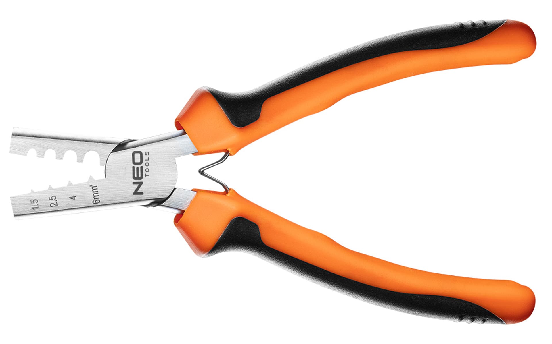 

Szczypce do zaciskania końcówek 1.5-6 mm2 (23-13 AWG), 140 mm