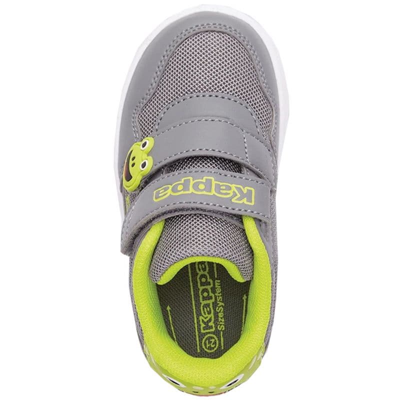 

Buty Kappa PIO M Sneakers Jr 280023M (kolor Zielony. Szary/Srebrny, rozmiar 23)