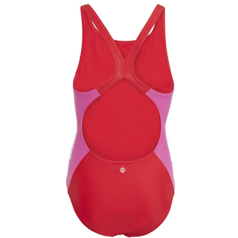 

Kostium kąpielowy adidas Cut 3 Stripes Suit Jr (kolor Czerwony