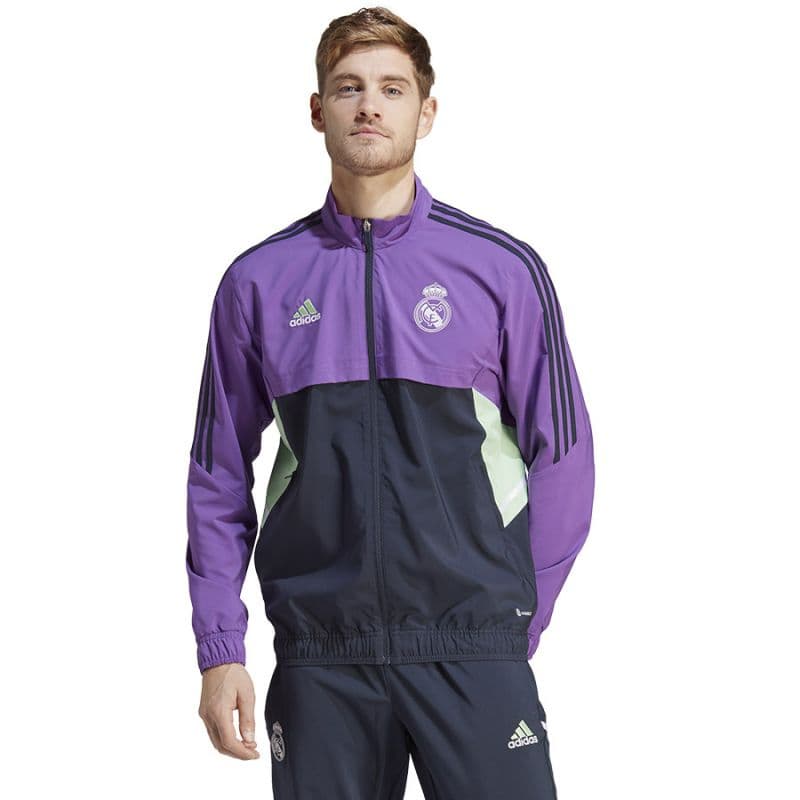 

Bluza adidas Real Madryt Pre Jacket M (kolor Fioletowy, rozmiar L)
