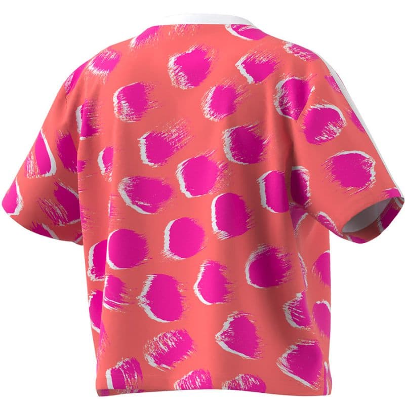 

Koszulka adidas 3 Stripes CR Top W (kolor Pomarańczowy. Różowy, rozmiar S)