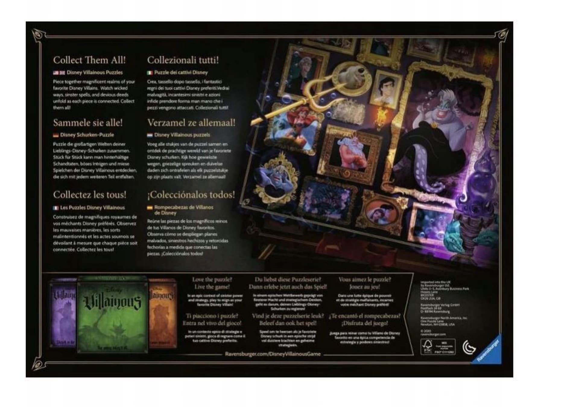 

Puzzle 1000 elementów Villainous, Hades