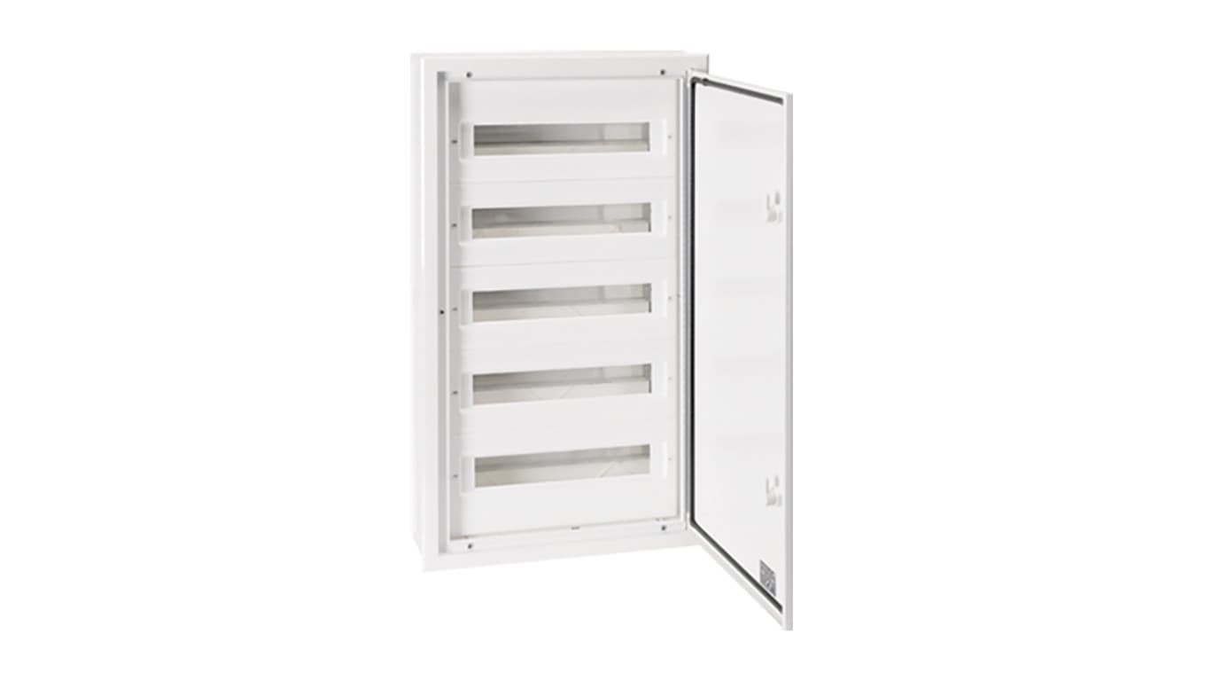 

Rozdzielnica modułowa 5x24 podtynkowa IP54 DARP-120 drzwi alum. biały 9.524
