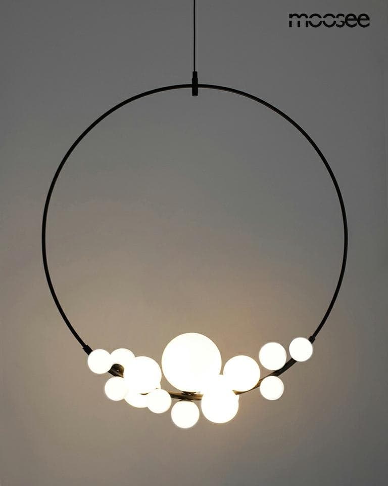

MOOSEE lampa wisząca ROCIO czarna