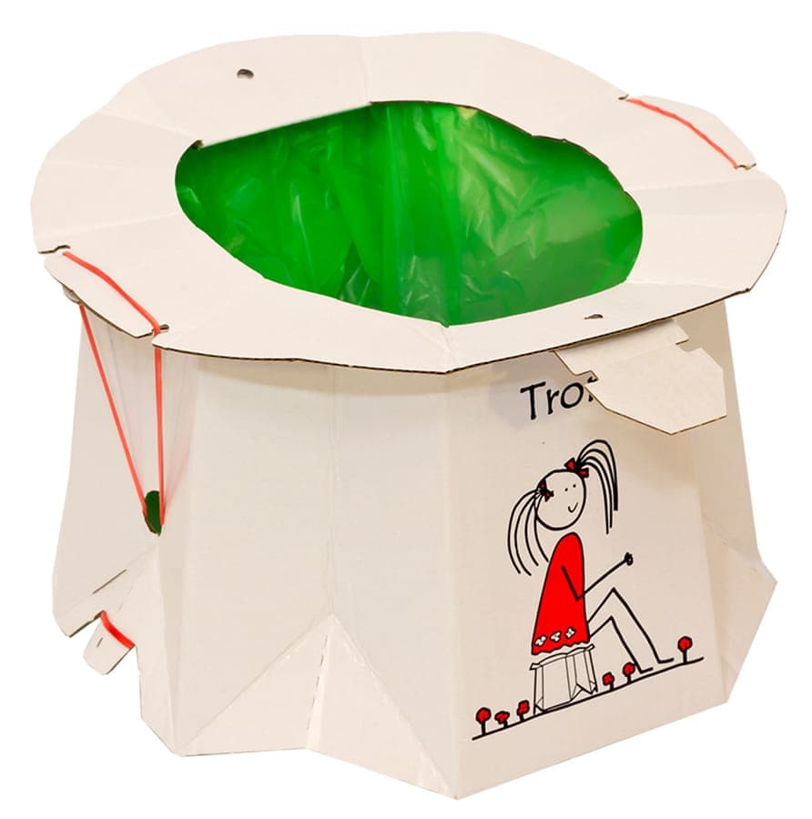 Nocnik jednorazowy dla dzieci. Tron