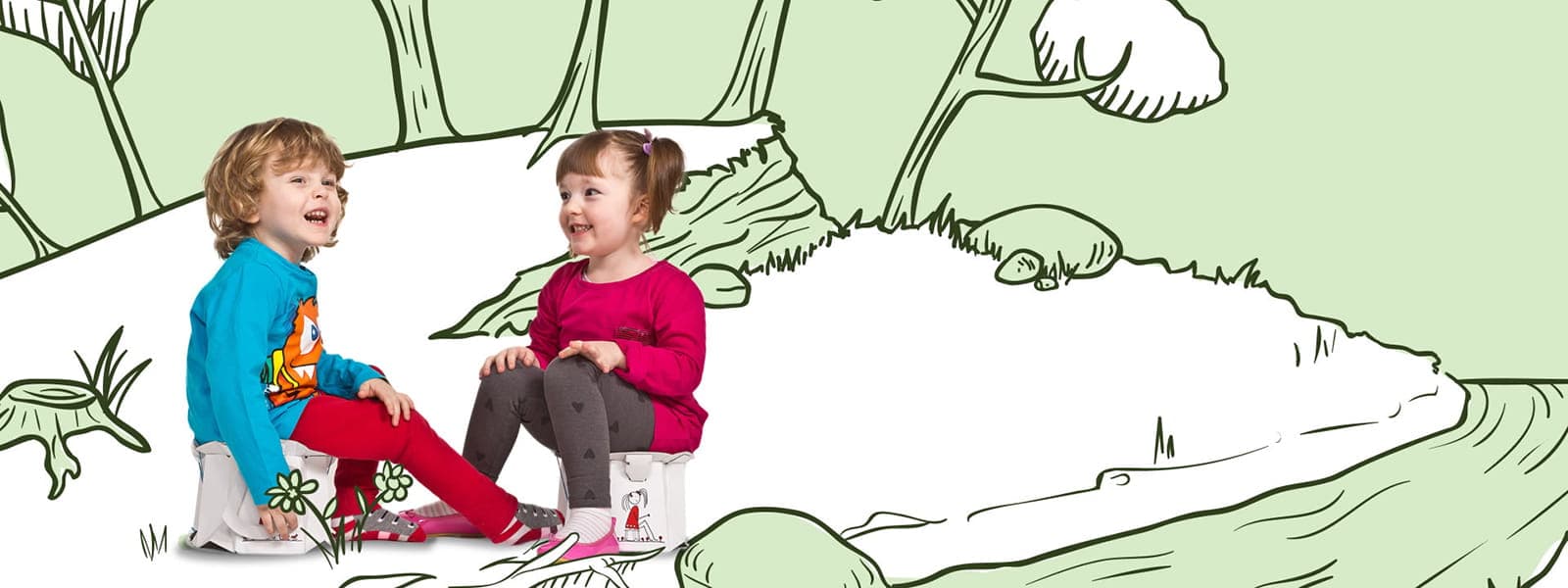 Nocnik jednorazowy dla dzieci. Tron