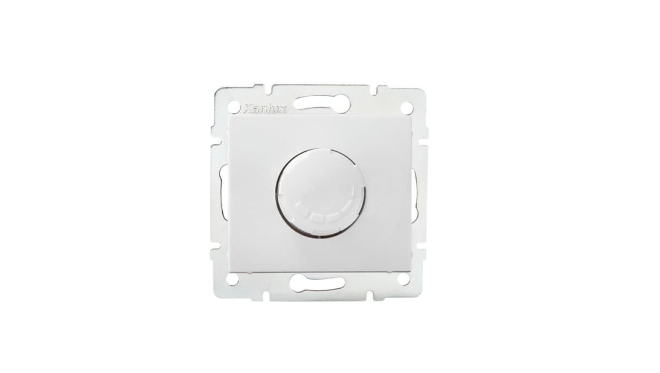 

DOMO Ściemniacz obrotowy LED 3-100 W 10AX 250V biały 28754