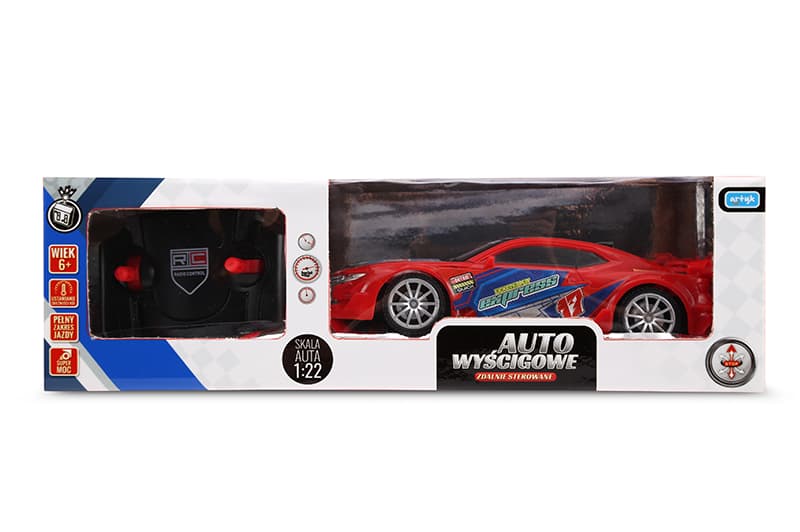 

AUTO WYŚCIGOWE ZDALNIE STEROWANE TOYS FOR BOYS CZERWONE