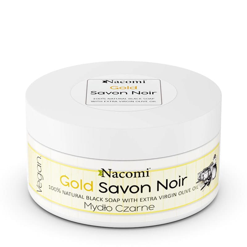 

Nacomi Gold Savon Noir złote czarne mydło z oliwą z oliwek 125g