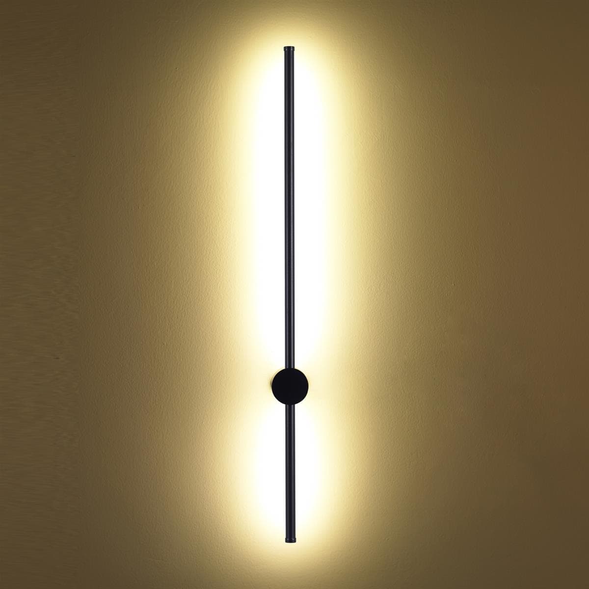 

Lampa ścienna SPARO czarna 100 cm (Kolor czarny matowy)