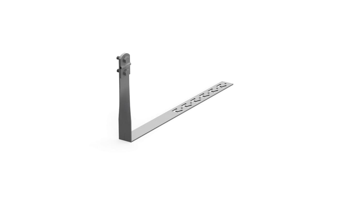 

Uchwyt pod dachówkę skręcany z zaczepami L-330 11.2/Z/S OG /91103002/