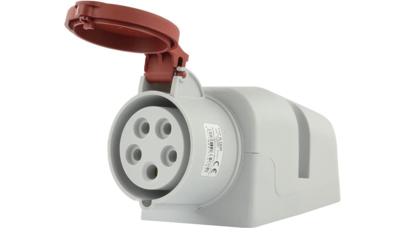 

Gniazdo stałe 16A 5P 400V IP44 B.1036