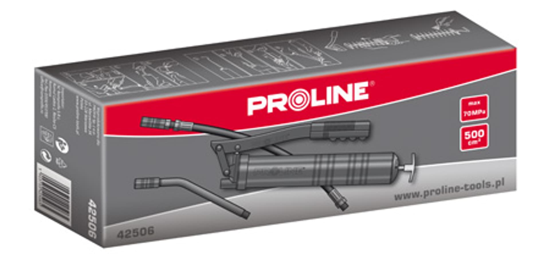 

42506 Smarownica ręczna 500ccm, Proline