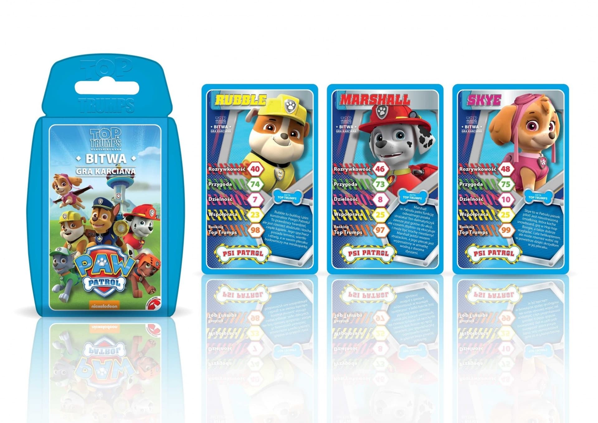 

Gra karciana Top Trumps Psi Patrol 2021