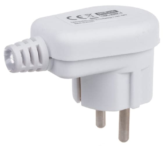 

Wtyczka kątowa na kabel z uziemieniem MCE330