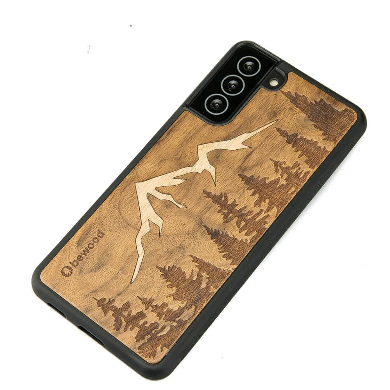 

Drewniane Etui Samsung Galaxy S21 FE GÓRY IMBUIA