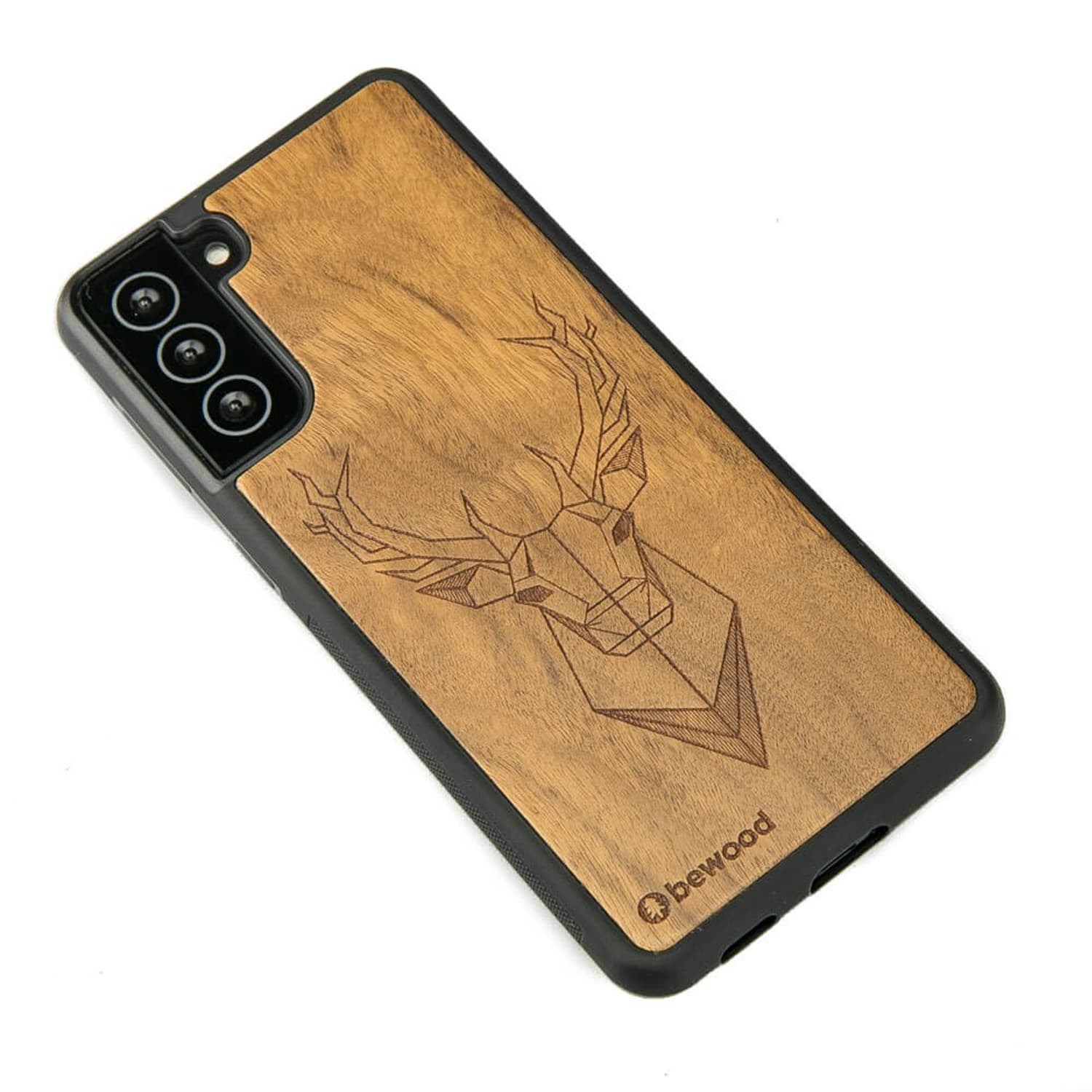

Drewniane Etui Samsung Galaxy S21 FE JELEŃ IMBUIA