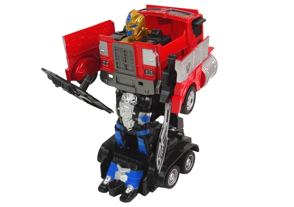 

Autko Ciężarówka 2w1 Robot Transformers Wojownik Optimus Prime Czerwony HXSY18