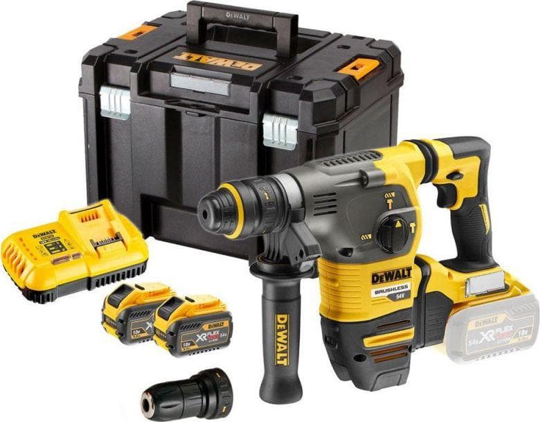 

Młotowiertarka 54V-18V DEWALT FLEXWOLT DCH334X2-QW
