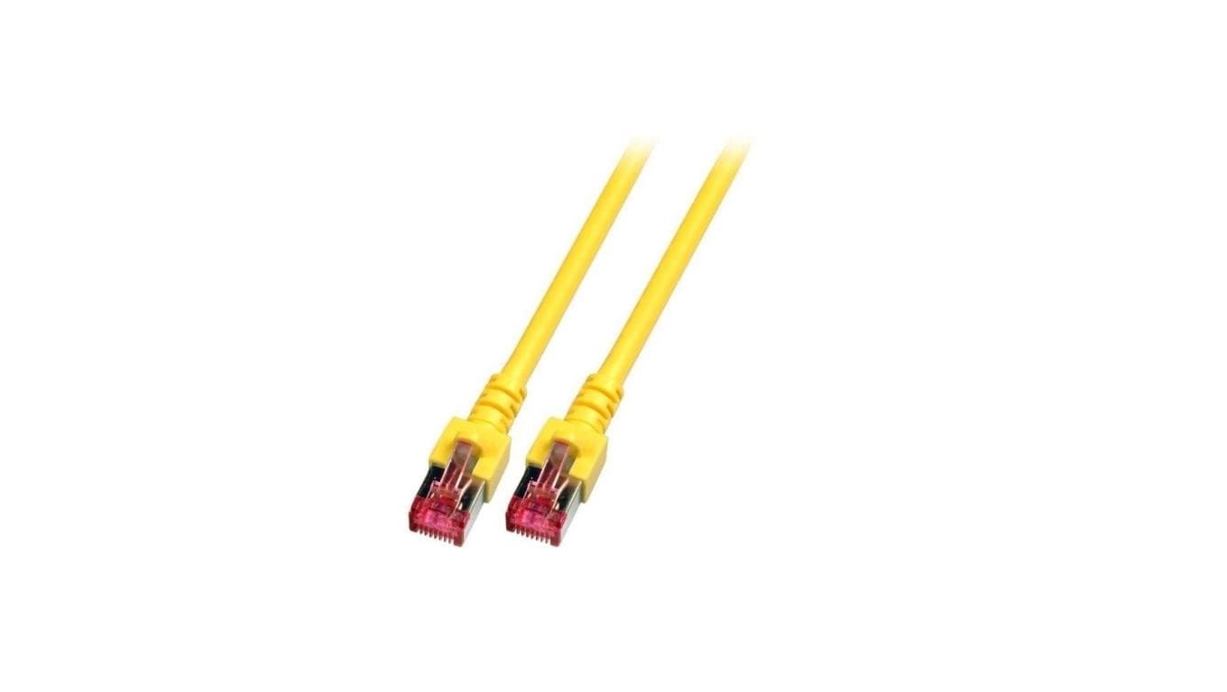 

Patchcord SFTP 1m Cat.6 LSZH żółty