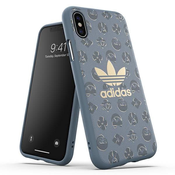 

Adidas OR Moulded Case SHIBORI iPhone X/Xs niebieski/blue 34981