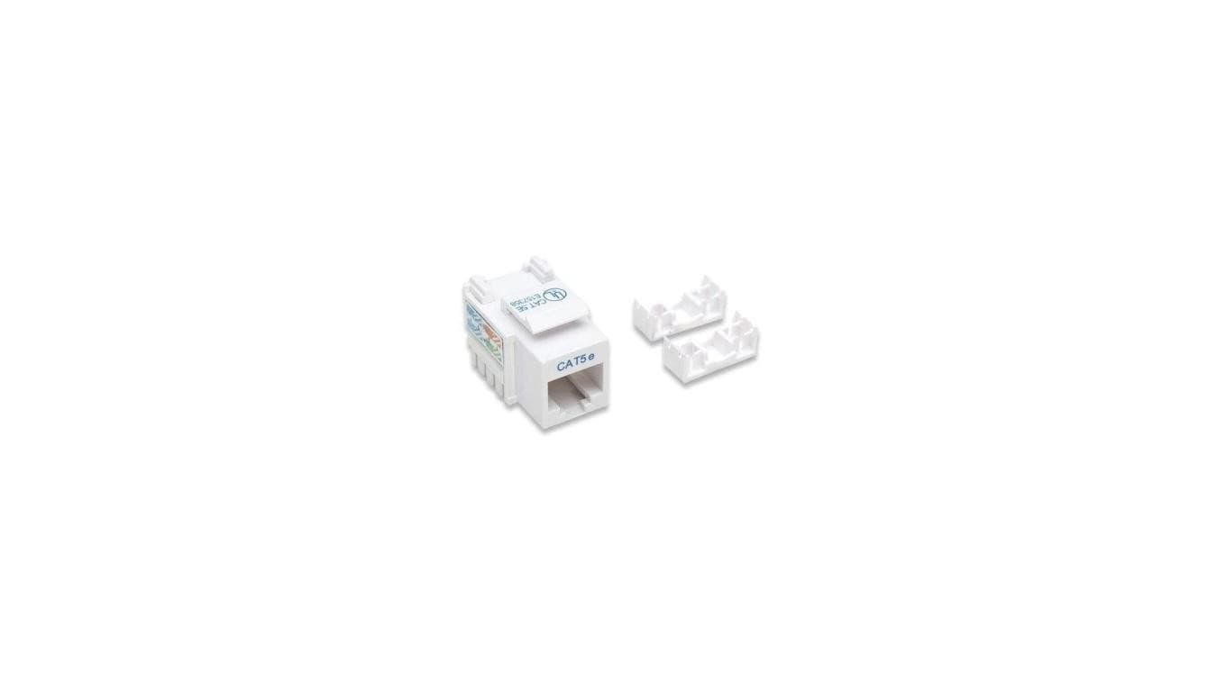 

Moduł Keystone RJ45 UTP Cat5e Biały Punch-Down
