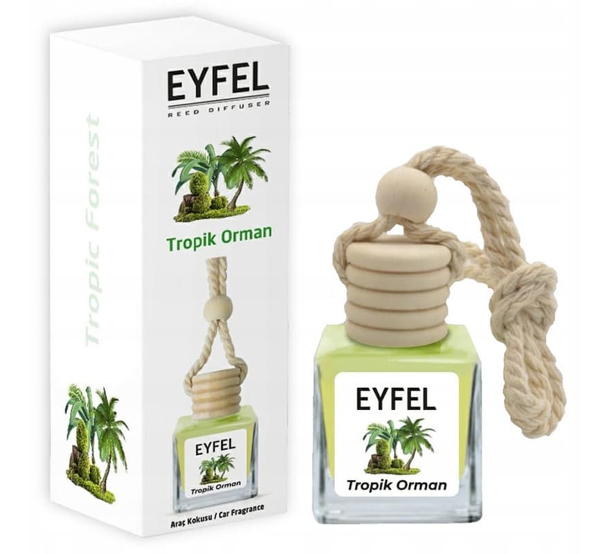 

EYFEL Zawieszka zapachowa do samochodu - Tropic Forest 10ml