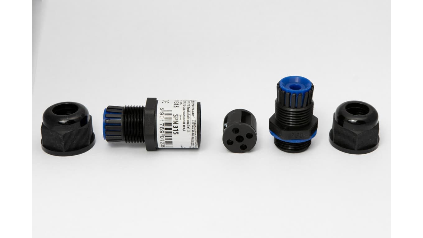 

Złączka kablowa hermetyczna 3x1,5mm2 16A 250V IP68 SPN 315 39.315