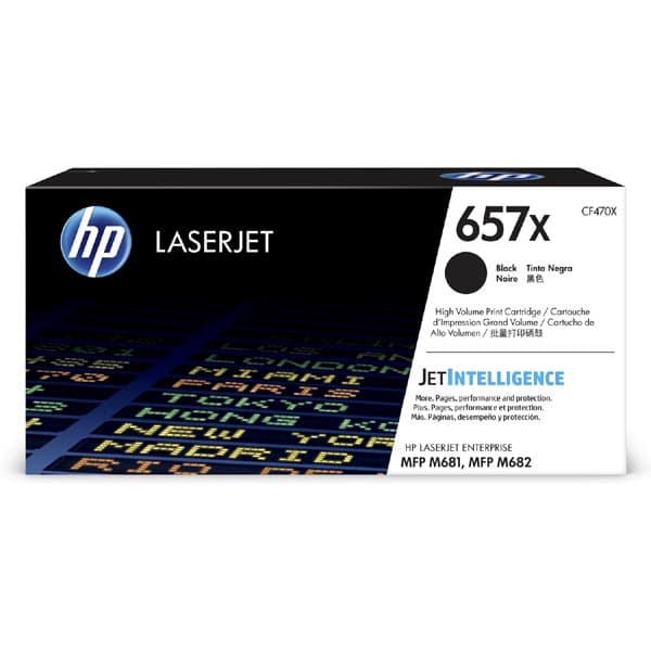 

HP oryginalny toner CF470X, HP 657X, black, 28000s, high capacity, HP LaserJet Enterprise MFP M681dh,MFP M681f,LaserJet, O