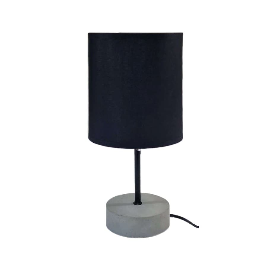 

Mila Lampa Stołowa 1xE27 Max.25W 4.0 Beton Szary/Czarny