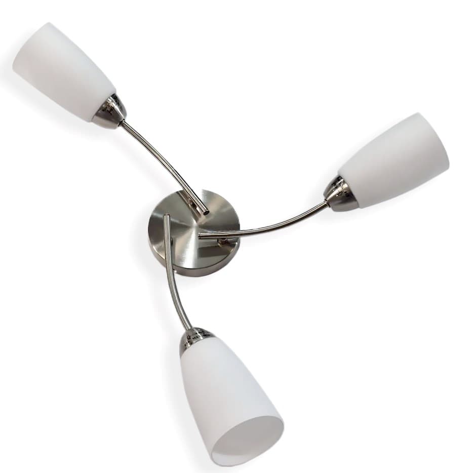 

Terni Lampa Sufitowa 3xE14 40W Satyna