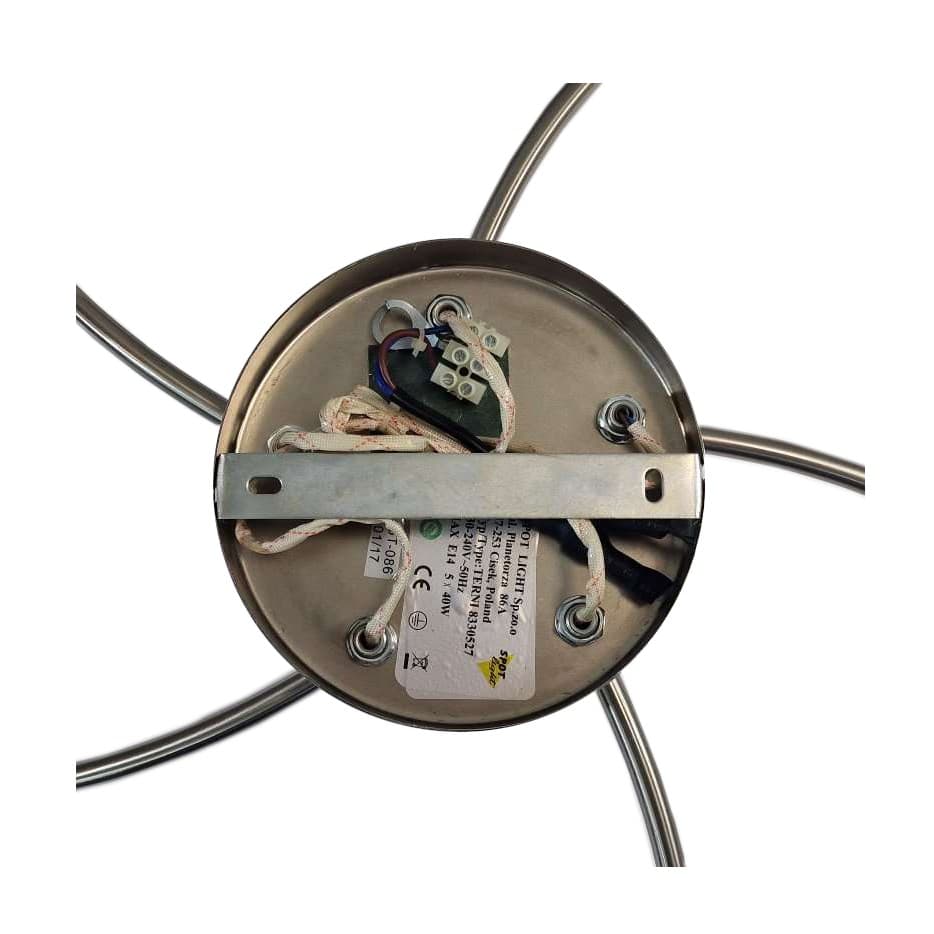 

Terni Lampa Sufitowa 5xE14 40W Satyna
