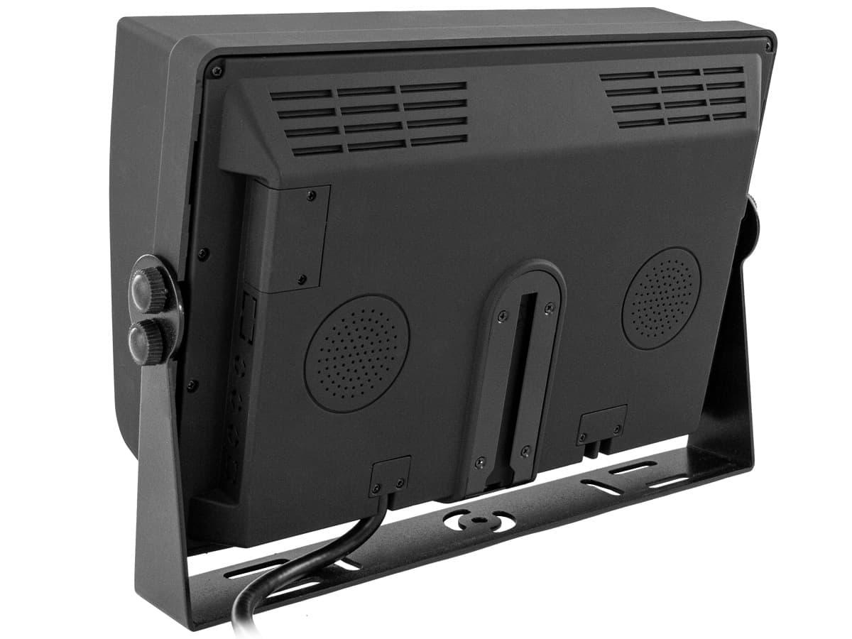 

Monitor samochodowy lub wolnostojący LCD 10" cali z obsługa do 4 kamer 4PIN 12V 24V