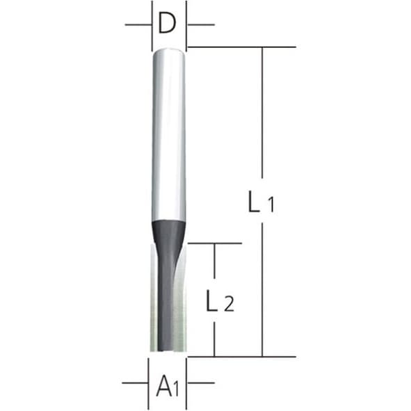 

FREZ PROSTY 8-6 MM