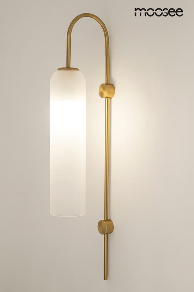 

MOOSEE lampa ścienna SLACK złota / biała